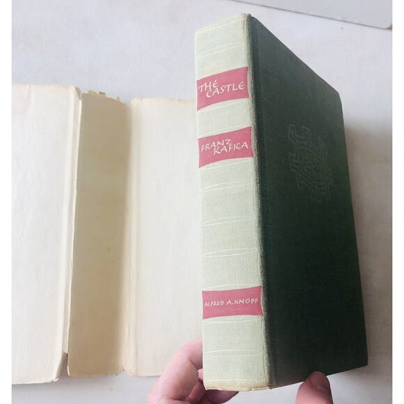 Vintage 1956 The Castle HC Book Kafka Das Schloss Translation Salter Knopf USA - Picture 7 of 16